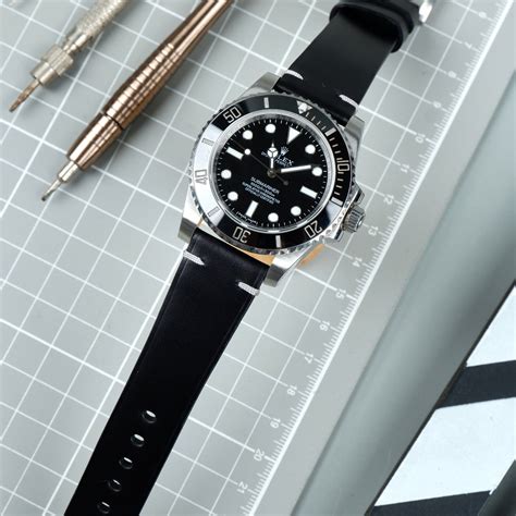 rolex submariner cordovan strap oceano|rolex rubber strap.